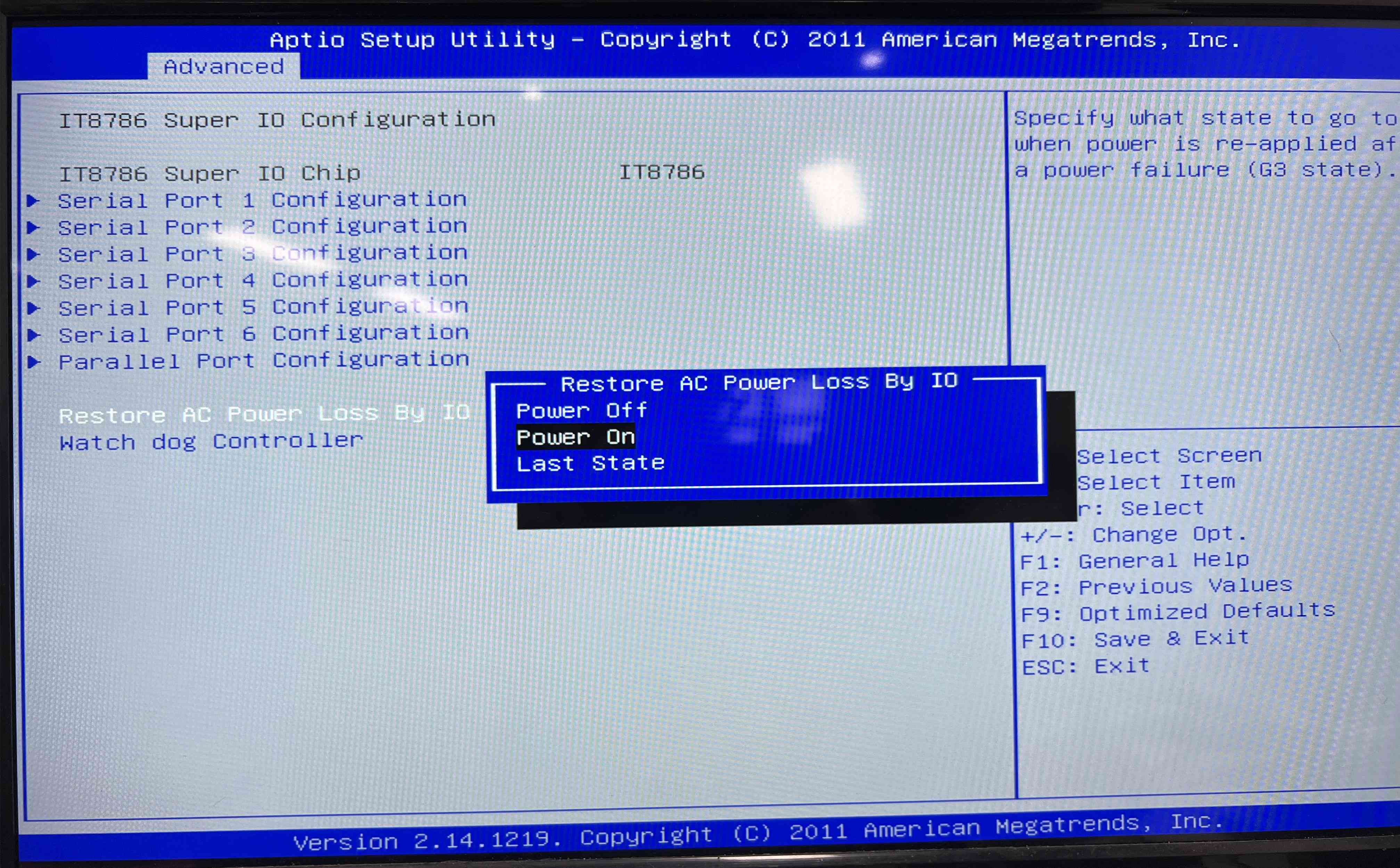 How to set Auto Poweron in industrial computer?
