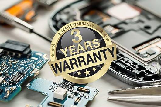 3 Years Warranty