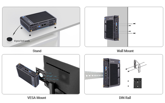 Versatile Installation Options