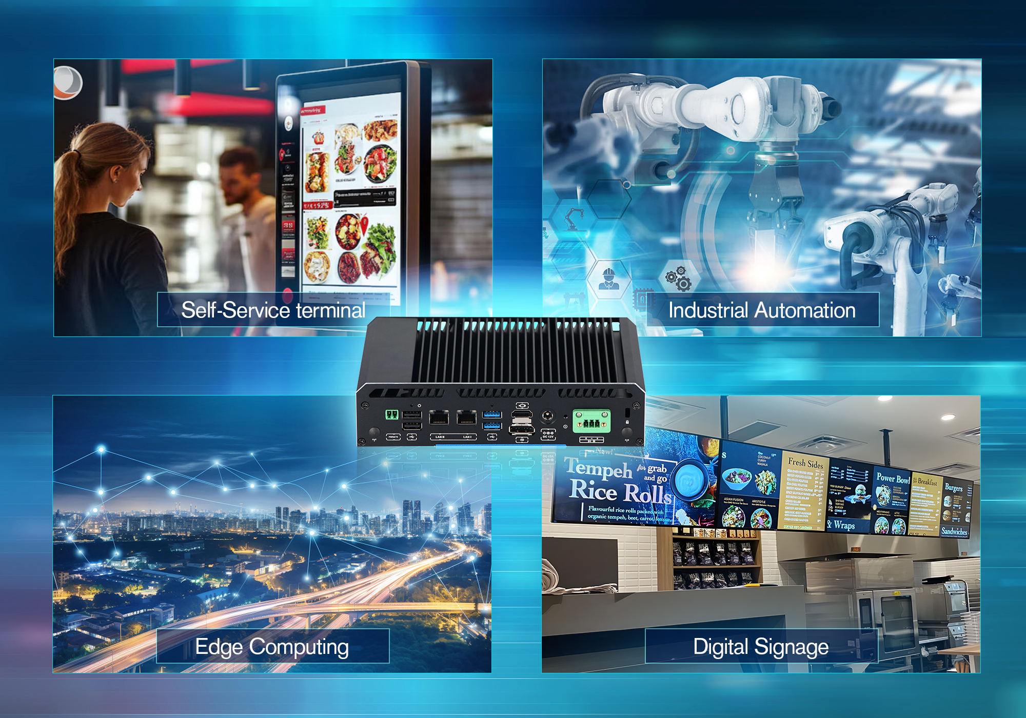 Introducing the Win 11 Industrial Box PC (K3-F17H): A Robust Solution for Embedded & Industrial Applications