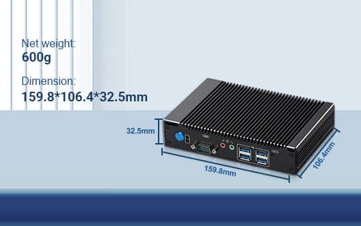 Compact and Space-Saving Fanless Mini Embedded PC