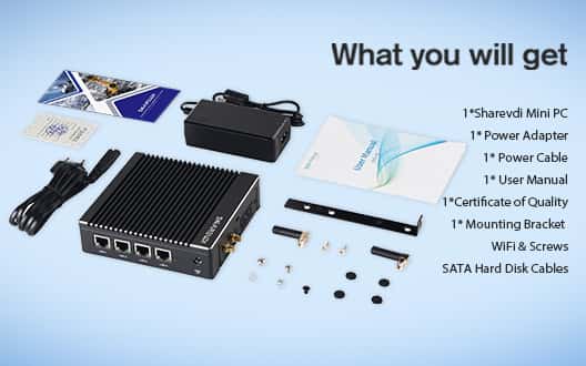 What You'll Get with Firewall Device K8 - F12