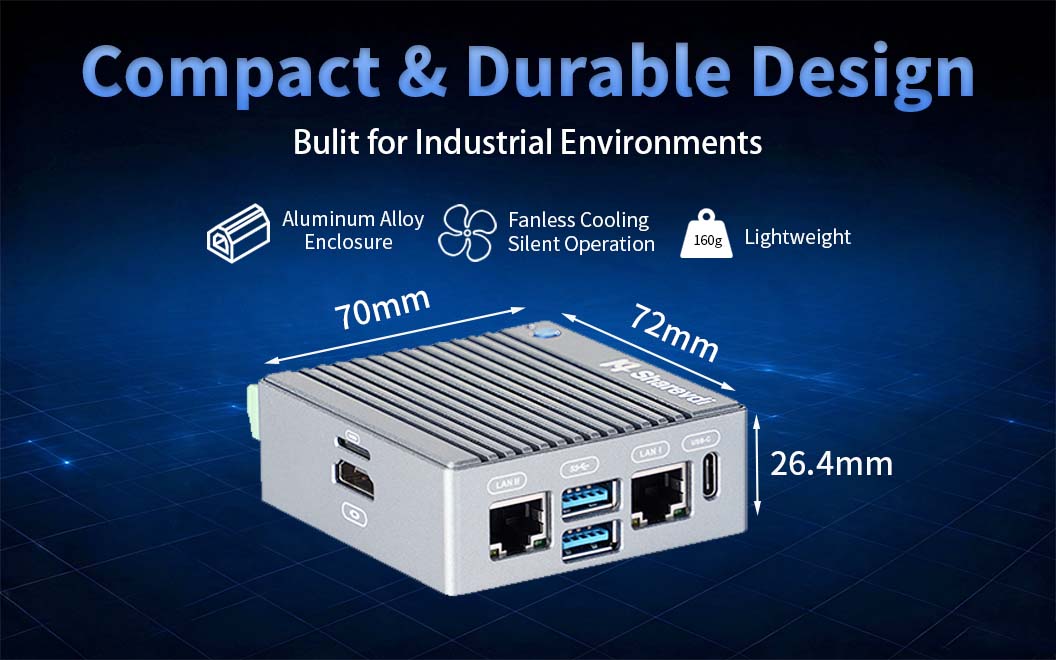 Compact Fanless Enclosure